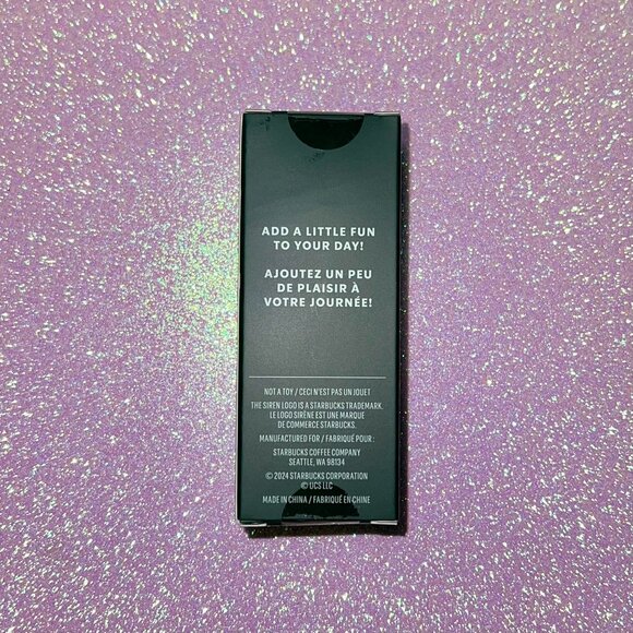 2024 Starbucks Wicked Glinda Cold Cup Keychain NIB - Picture 2 of 3